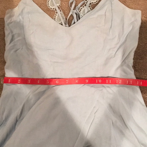 SOLD Baby Blue Tobi Dress - Picture 4 of 6